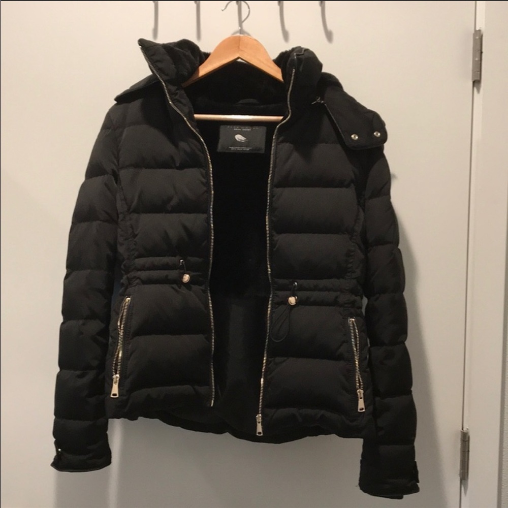 Zara down coat